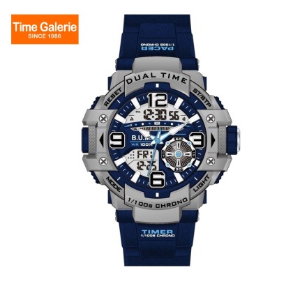 BUM Men BUMWB98005 Sports Blue Strap Watch BUM Men BUMWB98005 Sports Blue Strap Watch